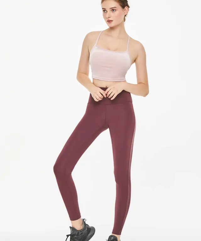 [Pre-Order] Velvet Side Leggings