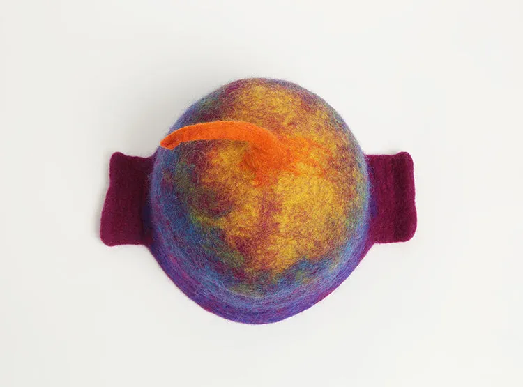 Rainbow Elf Wool Hat
