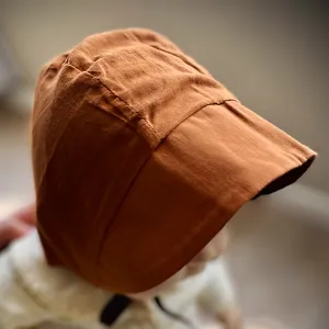 reversible baby bonnet