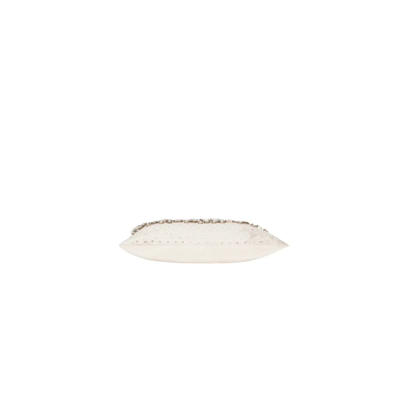 SAM   MISTI LOLA BEDAZZLED CRYSTAL CASHMERE LUMBAR PILLOW