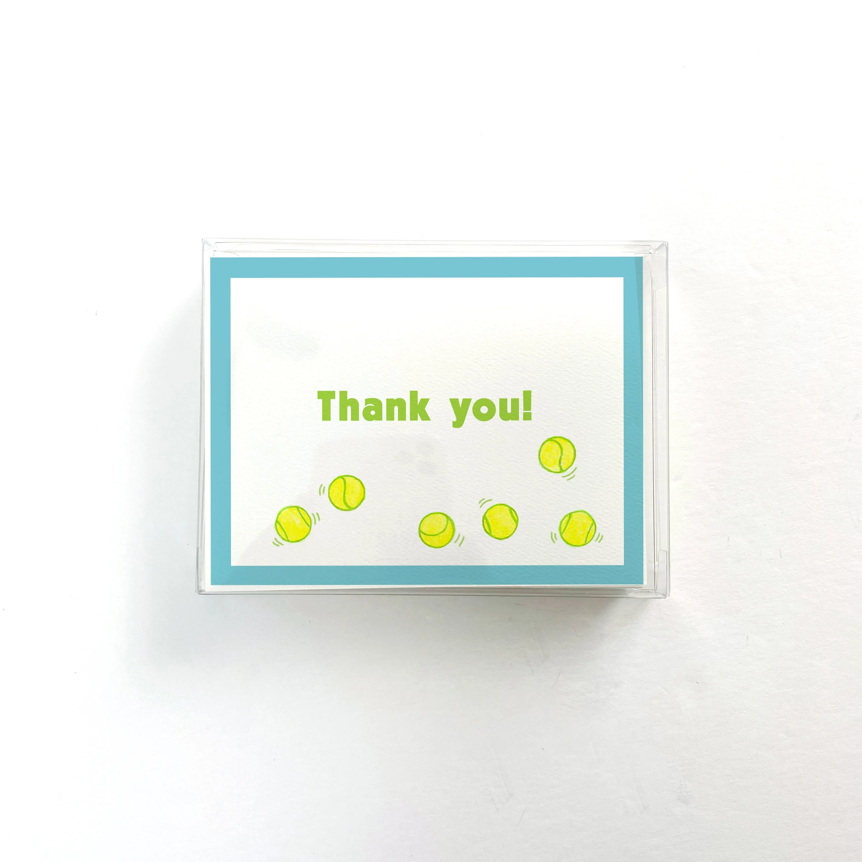 Tennis Greeting Card