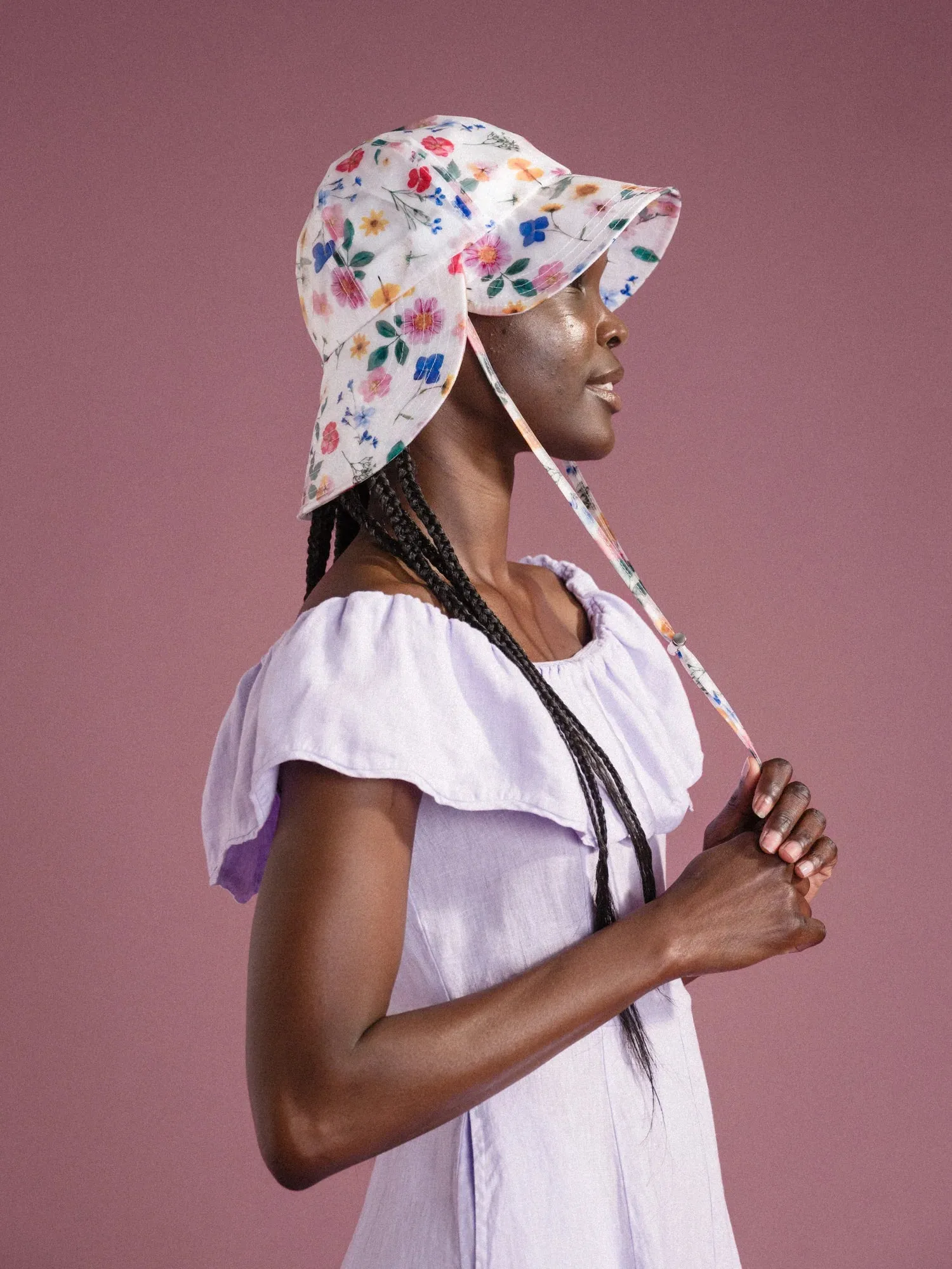 Tulip Bucket Hat - Floral
