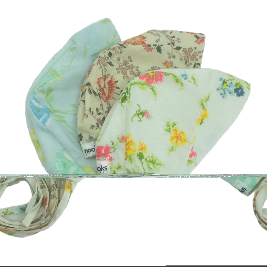Upcycled fabric bonnet