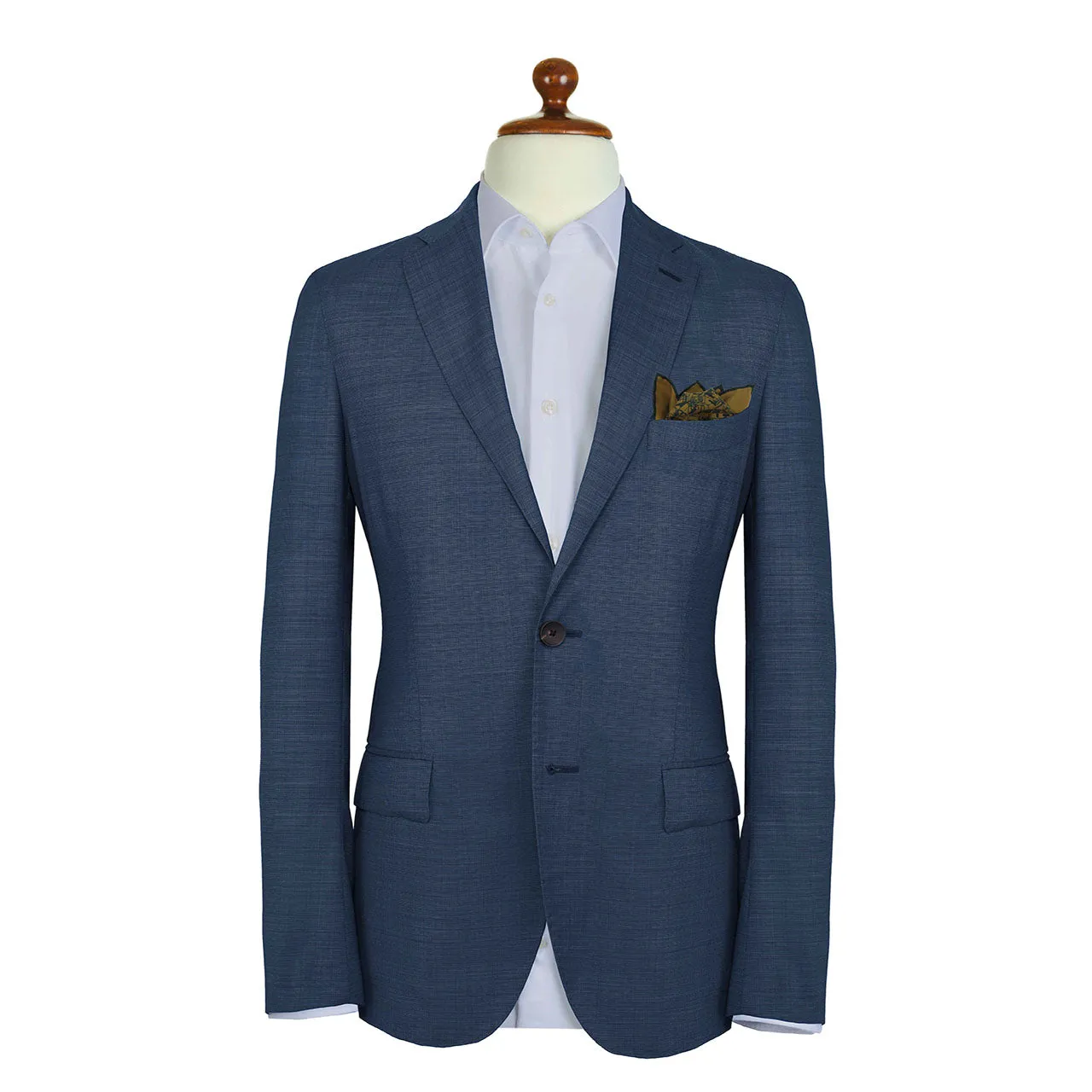Velocite Fawn Yellow Pocket Square