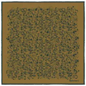 Velocite Fawn Yellow Pocket Square
