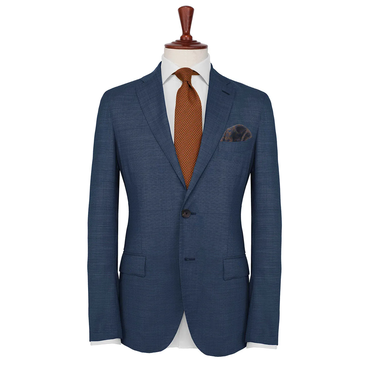 Velocite Walnut Brown Pocket Square