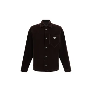 Velvet Shirt Jacket