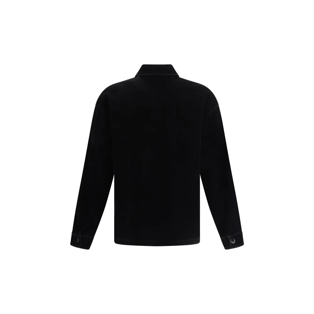 Velvet Shirt Jacket