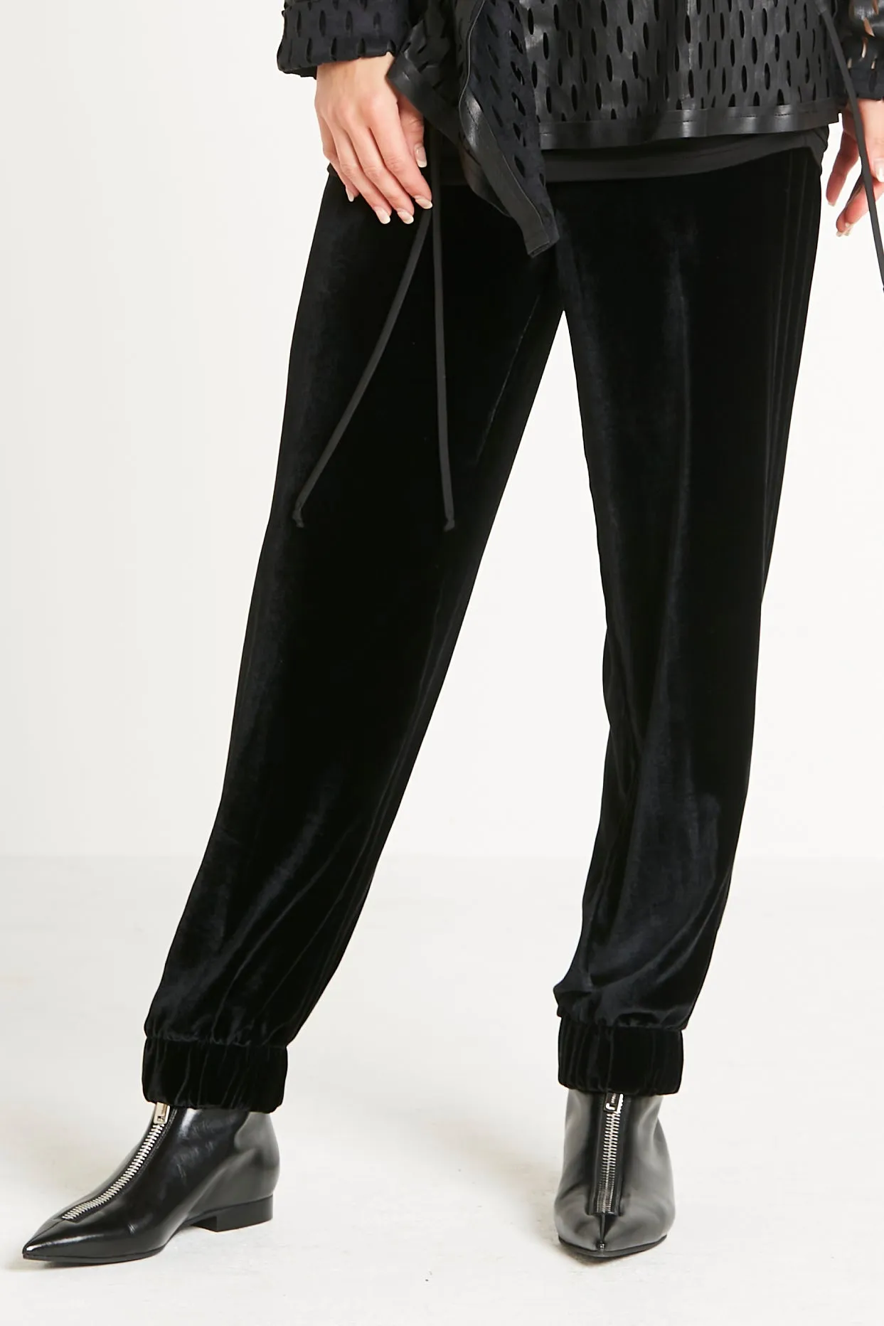 Velvet Sock Bottom Pants