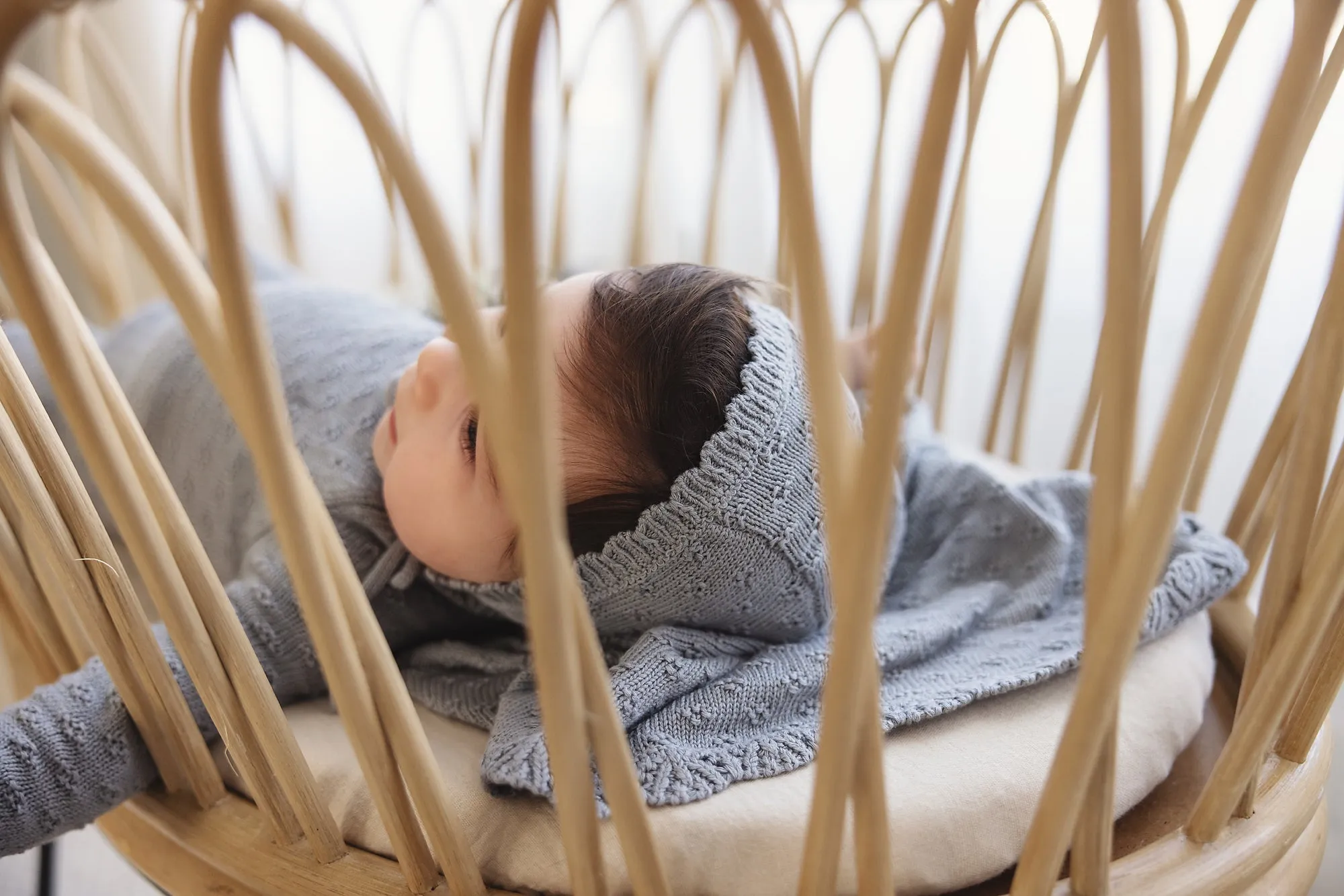 Vintage Knit Bonnet