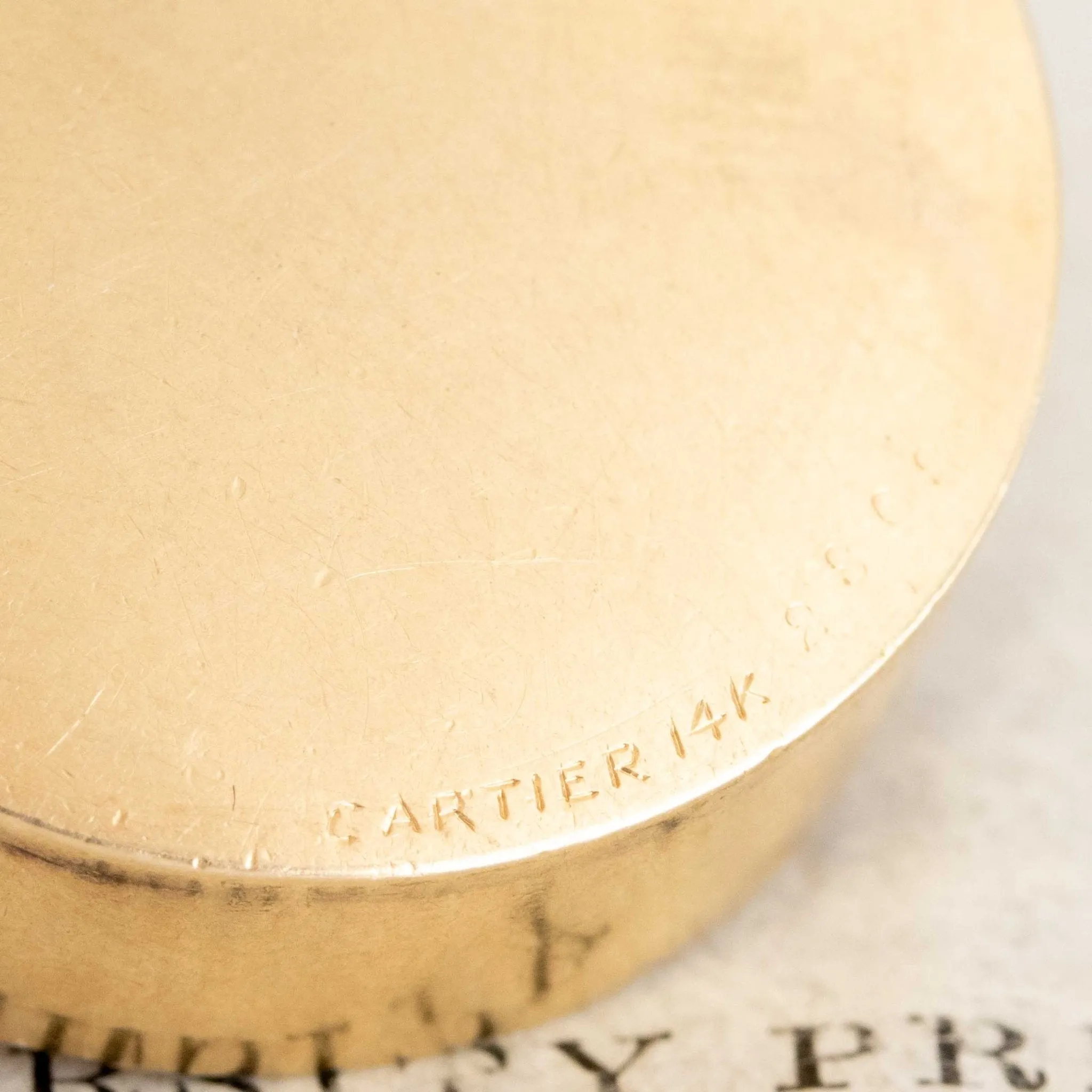 Vintage Pill Box by Cartier
