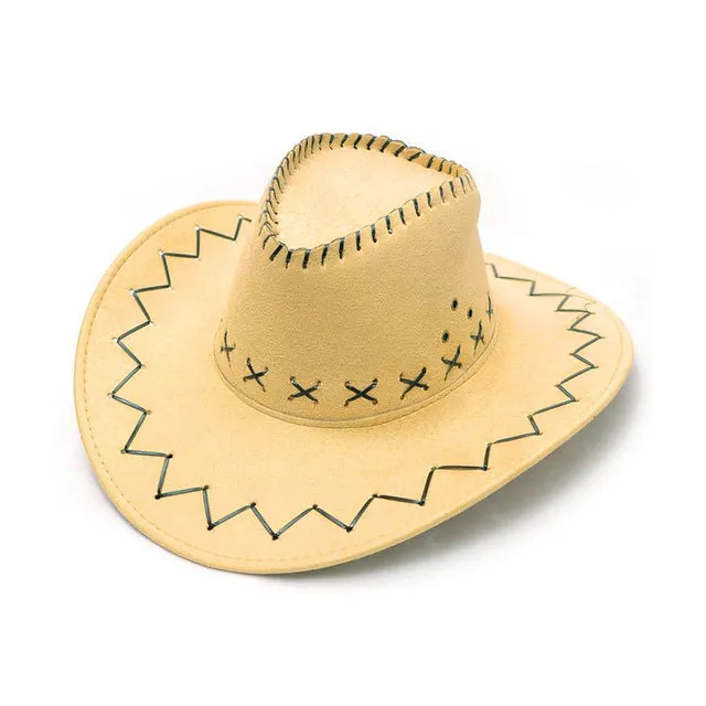 Western Cowboy Hats Fashion Tourist Caps for Travel Men Womens Caps Chapeu Cowboy Cowgirl Vaqueros Unisex Hats