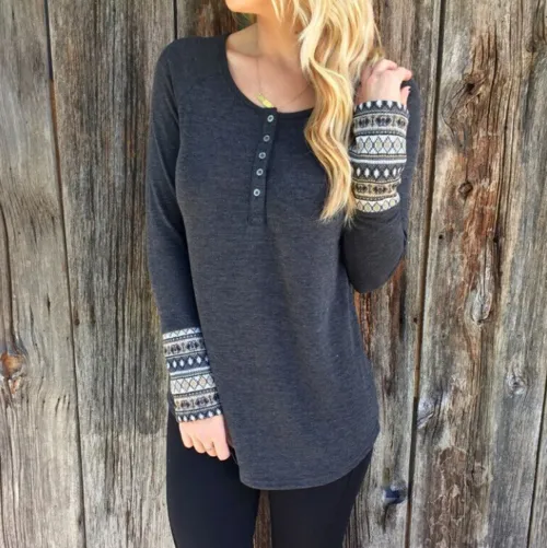 Women Spring Autumn Long Sleeve Pullovers Casual Knitwear